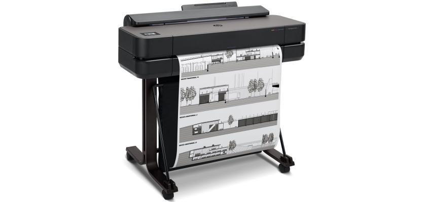 Zu sehen ist das Beitragsbild 1 zum Thema: HP DesignJet T650 Großformatdrucker