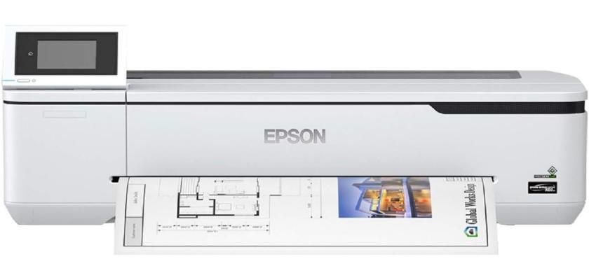 Zu sehen ist das Beitragsbild 1 zum Thema: Epson SureColor SC-T2100 Großformatdrucker