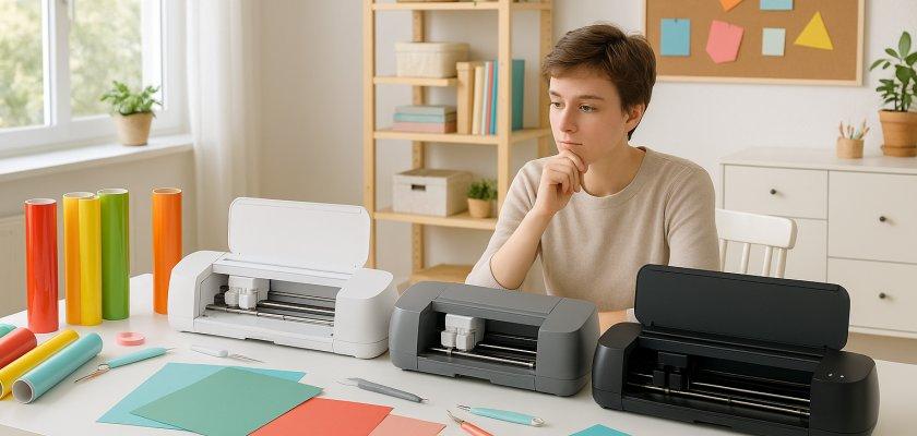 Zu sehen ist das Beitragsbild 1 zum Thema: Cricut, Silhouette oder Brother – welcher Plotter passt zu mir