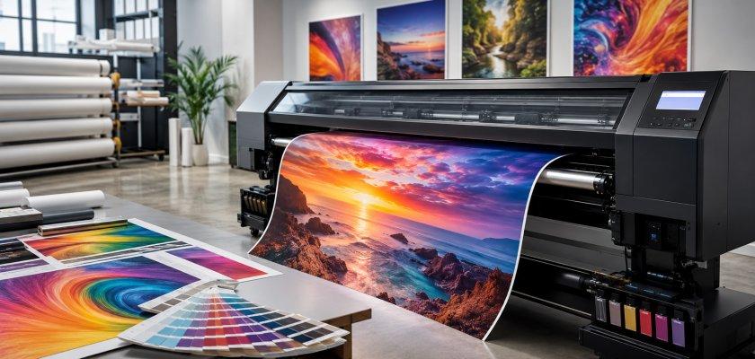 Zu sehen ist das Beitragsbild 1 zum Thema: Großformatdrucker für Poster
